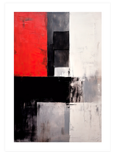 The Red Block - Art Print